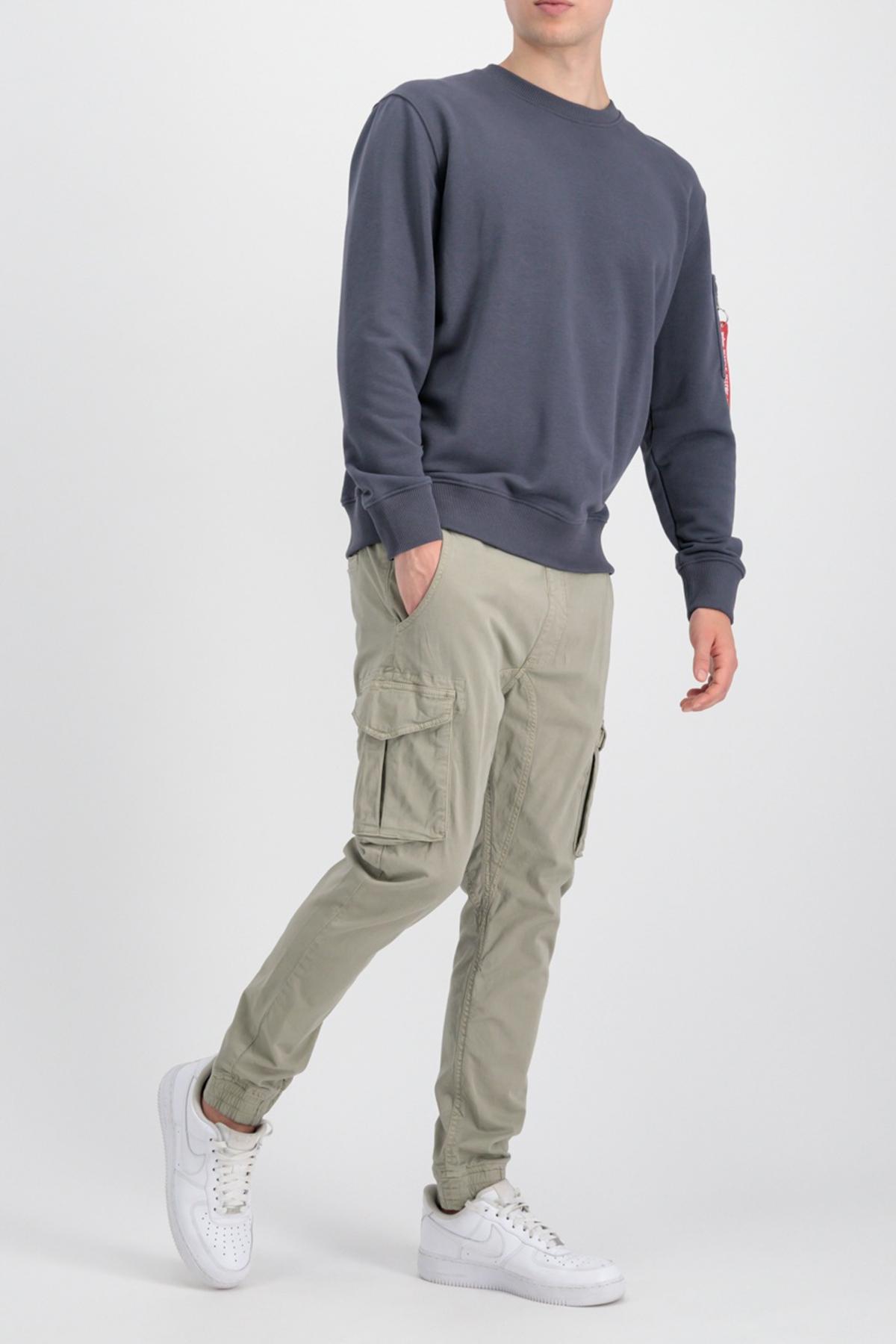 ALPHA INDUSTRIES COTTON TWIST JOGGER en color MARRON CLARO (2)