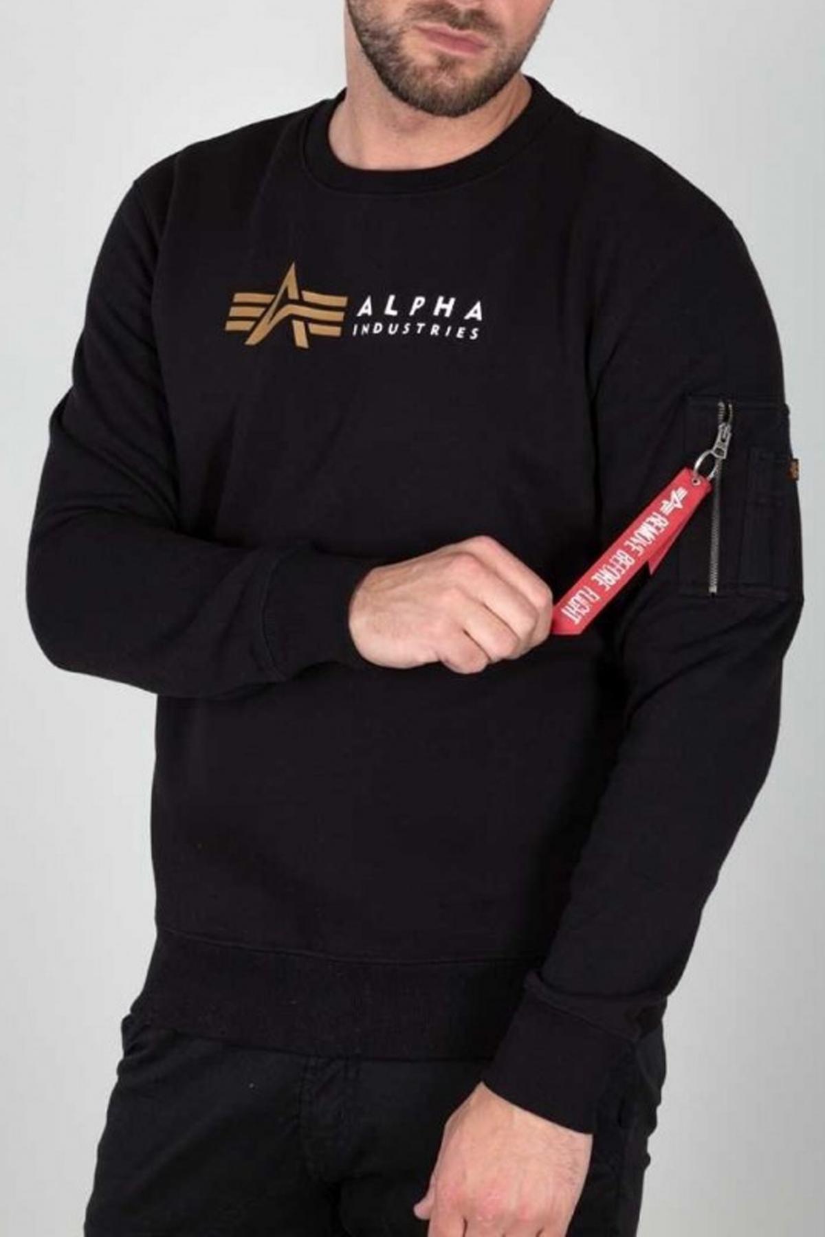 ALPHA INDUSTRIES ALPHA JUMPER en color NEGRO (3)