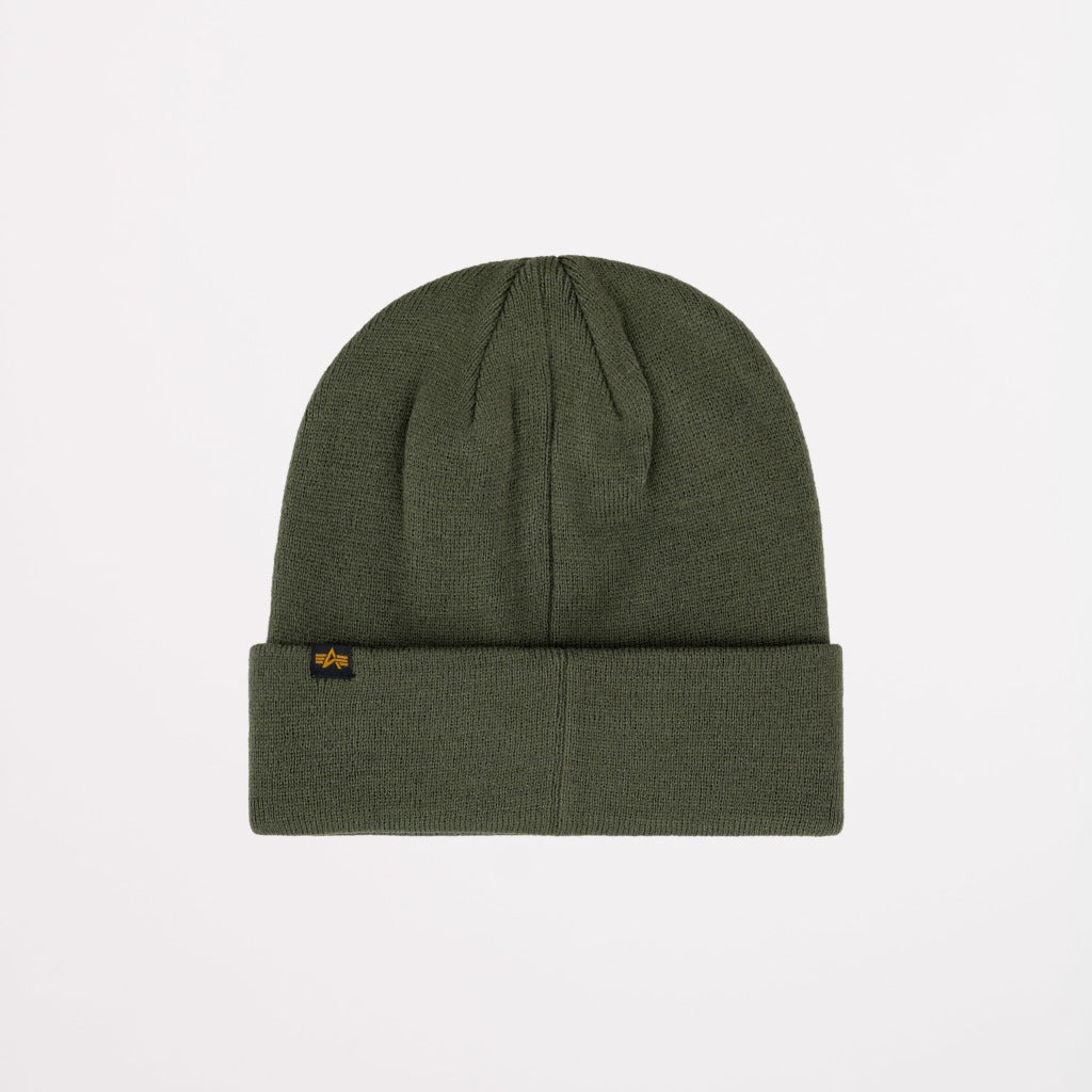 ALPHA INDUSTRIES VLC BEANIE en color VERDE (5)