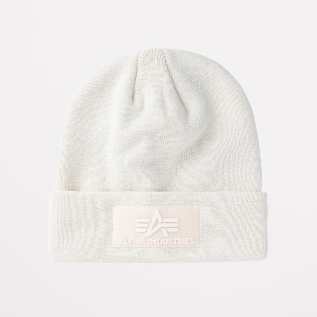 ALPHA INDUSTRIES VLC BEANIE en color BLANCO (4)