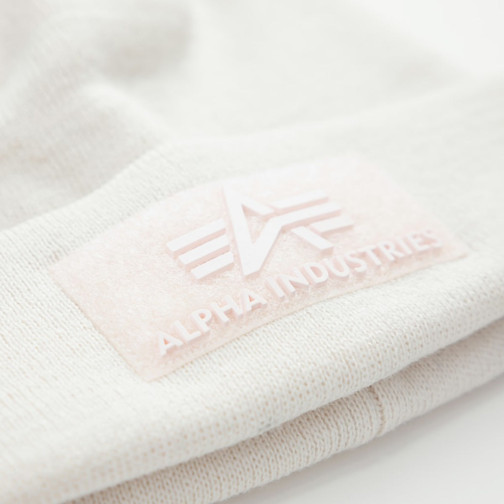 ALPHA INDUSTRIES VLC BEANIE en color BLANCO (6)