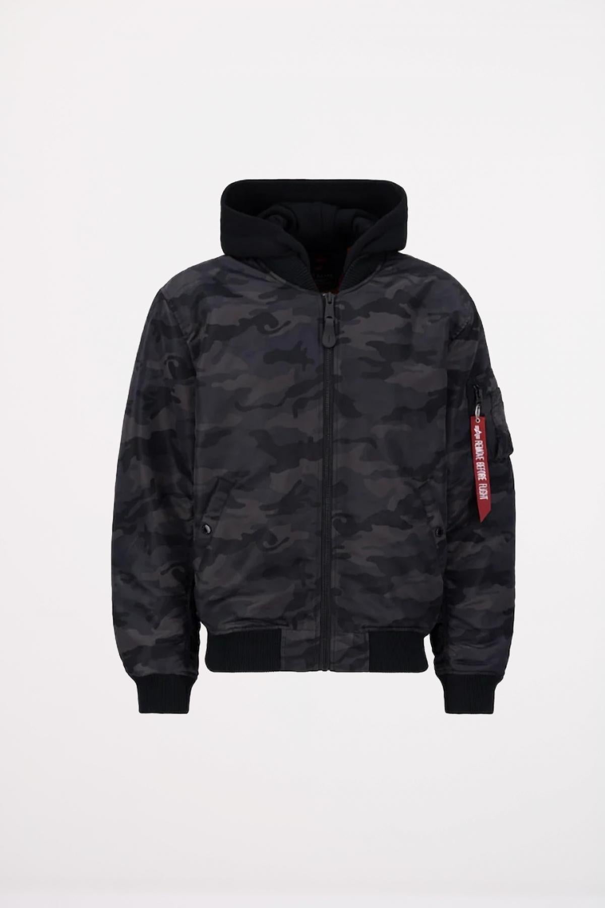 ALPHA INDUSTRIES MA- ZH en color NEGRO (2)