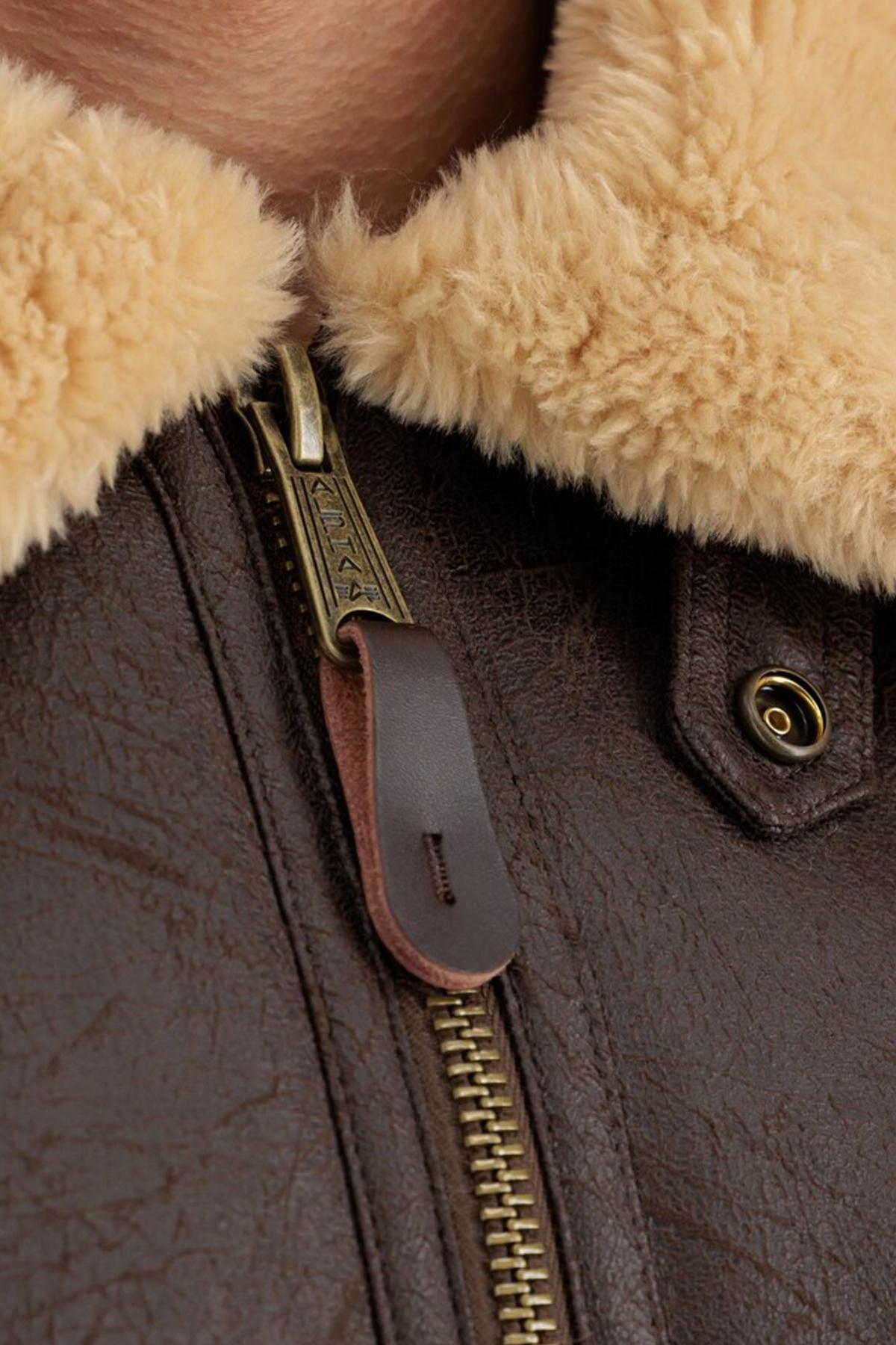 ALPHA INDUSTRIES B FL en color MARRON (3)