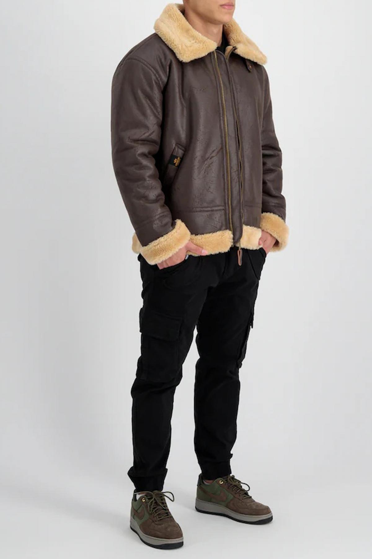 ALPHA INDUSTRIES B FL en color MARRON (5)