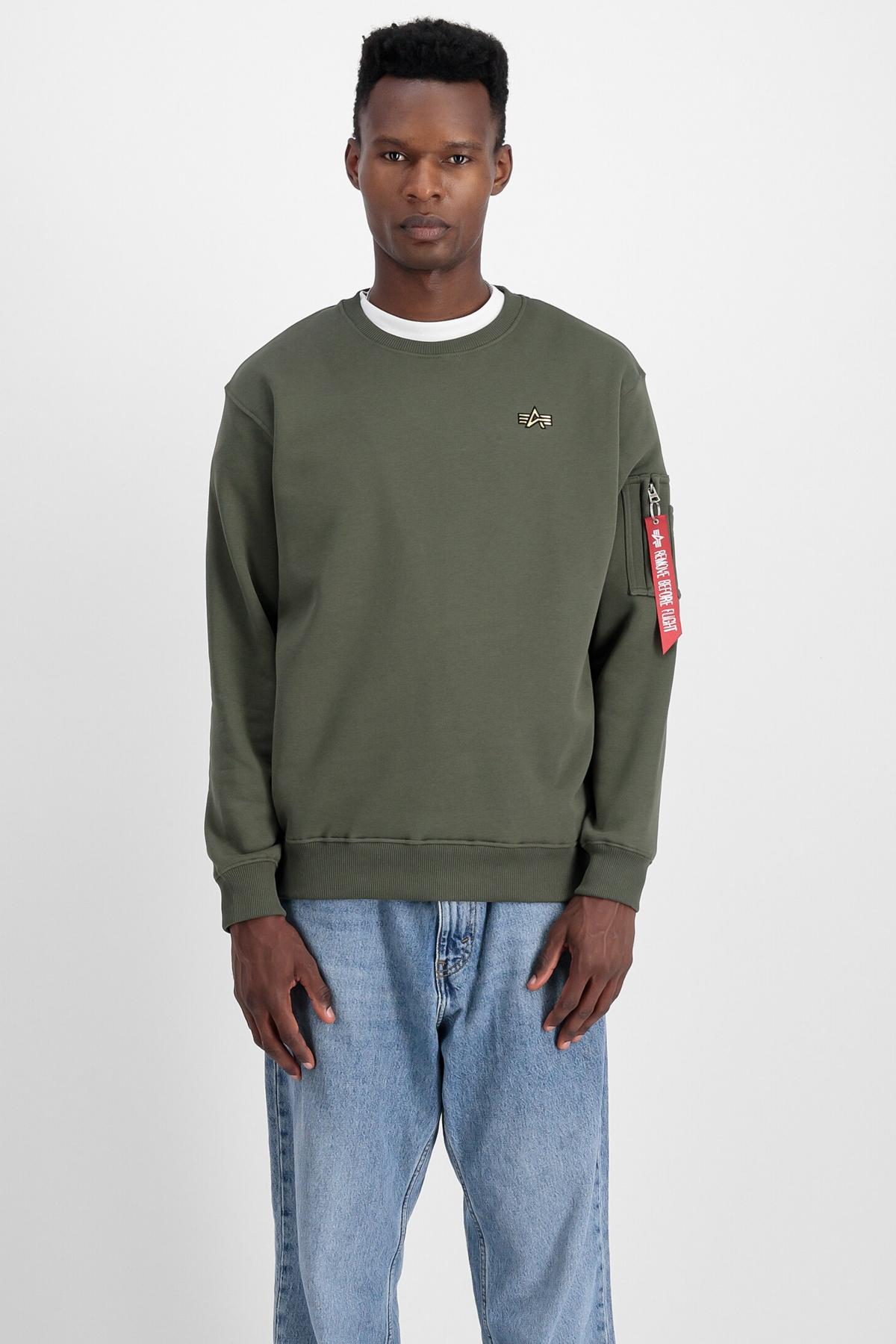 ALPHA INDUSTRIES D SMALL LOGO en color VERDE (1)
