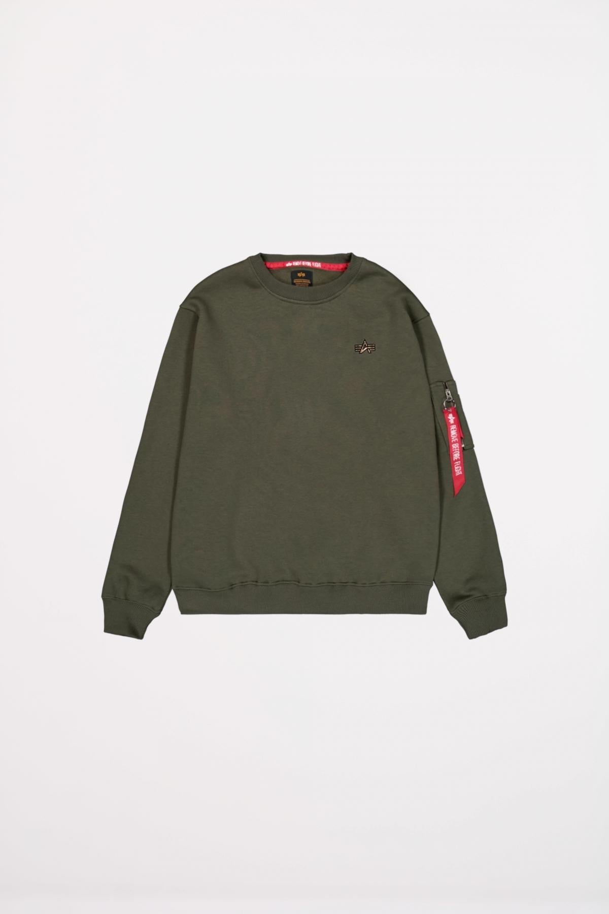 ALPHA INDUSTRIES D SMALL LOGO en color VERDE (2)