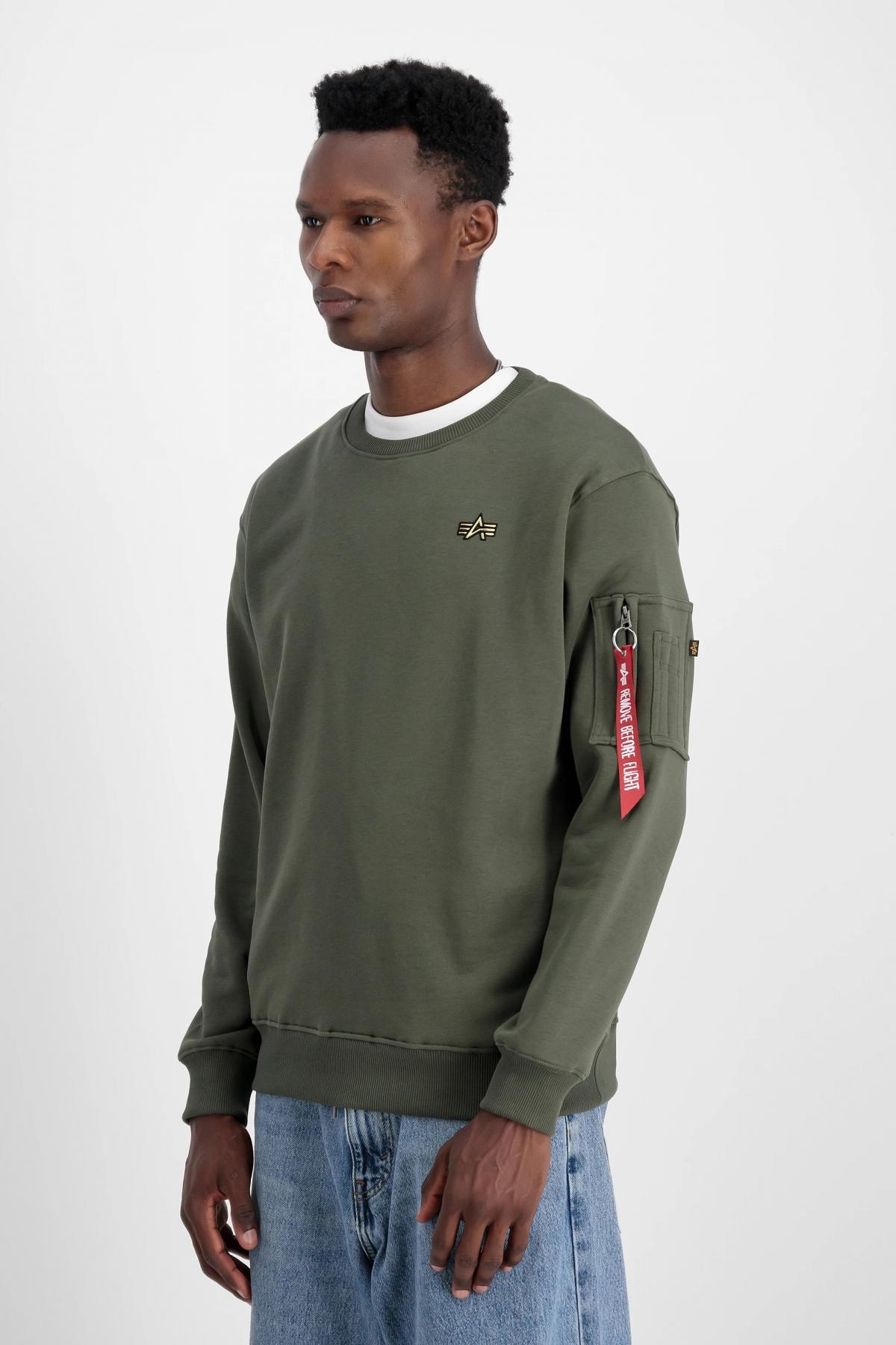 ALPHA INDUSTRIES D SMALL LOGO en color VERDE (3)