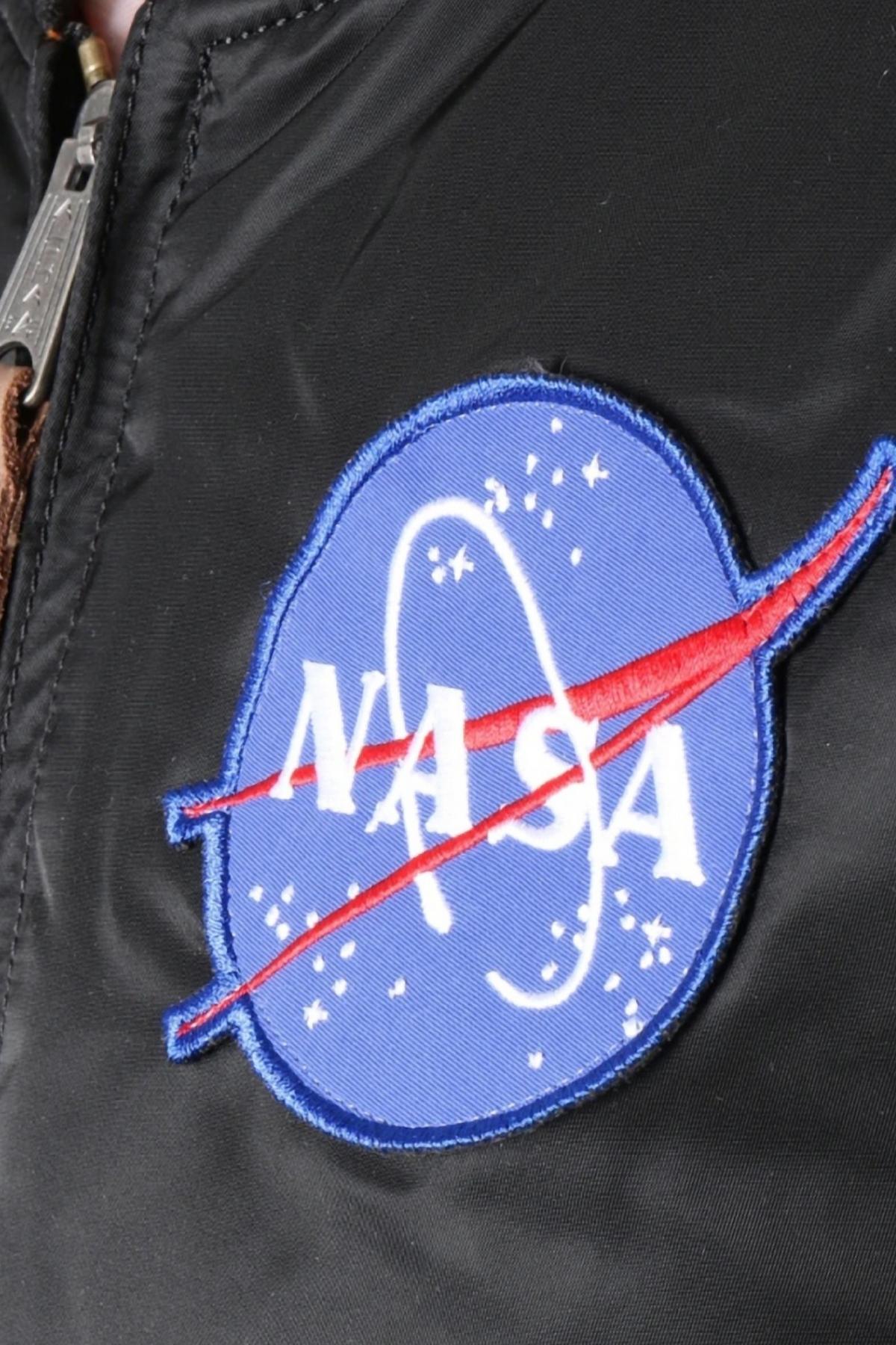 ALPHA INDUSTRIES MA VF NASA en color NEGRO (5)