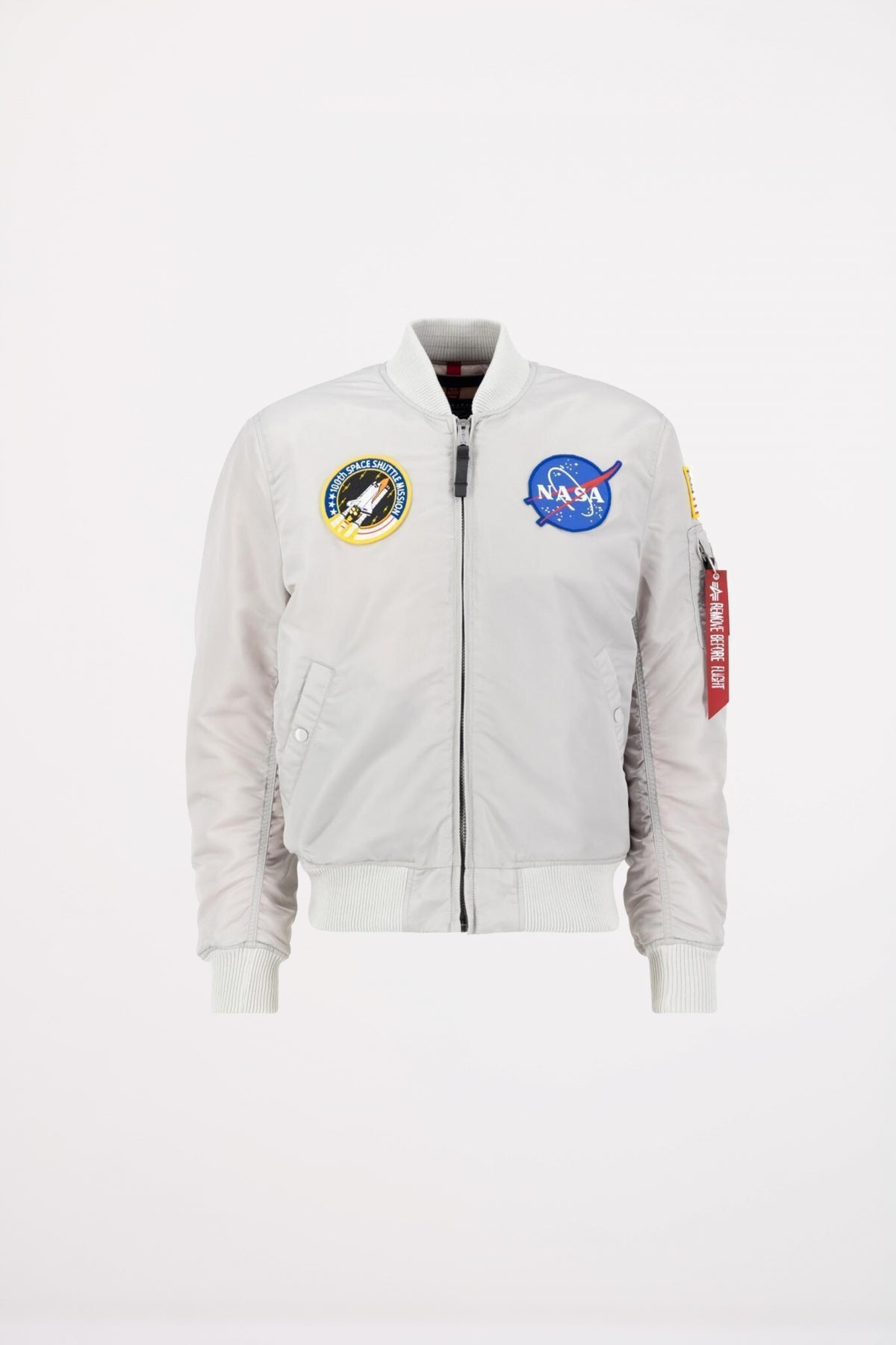 ALPHA INDUSTRIES MA VF NASA en color GRIS (2)