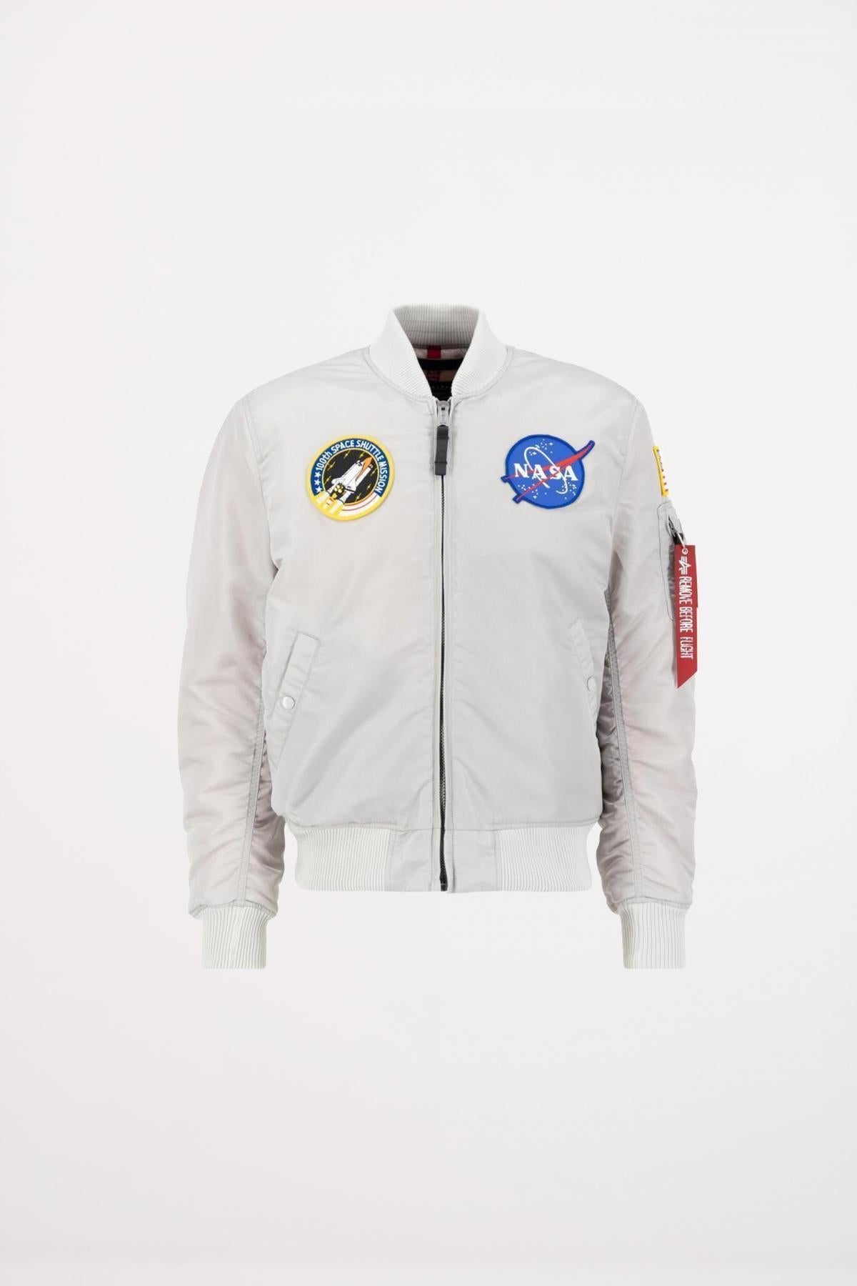 ALPHA INDUSTRIES MA VF NASA en color GRIS (2)