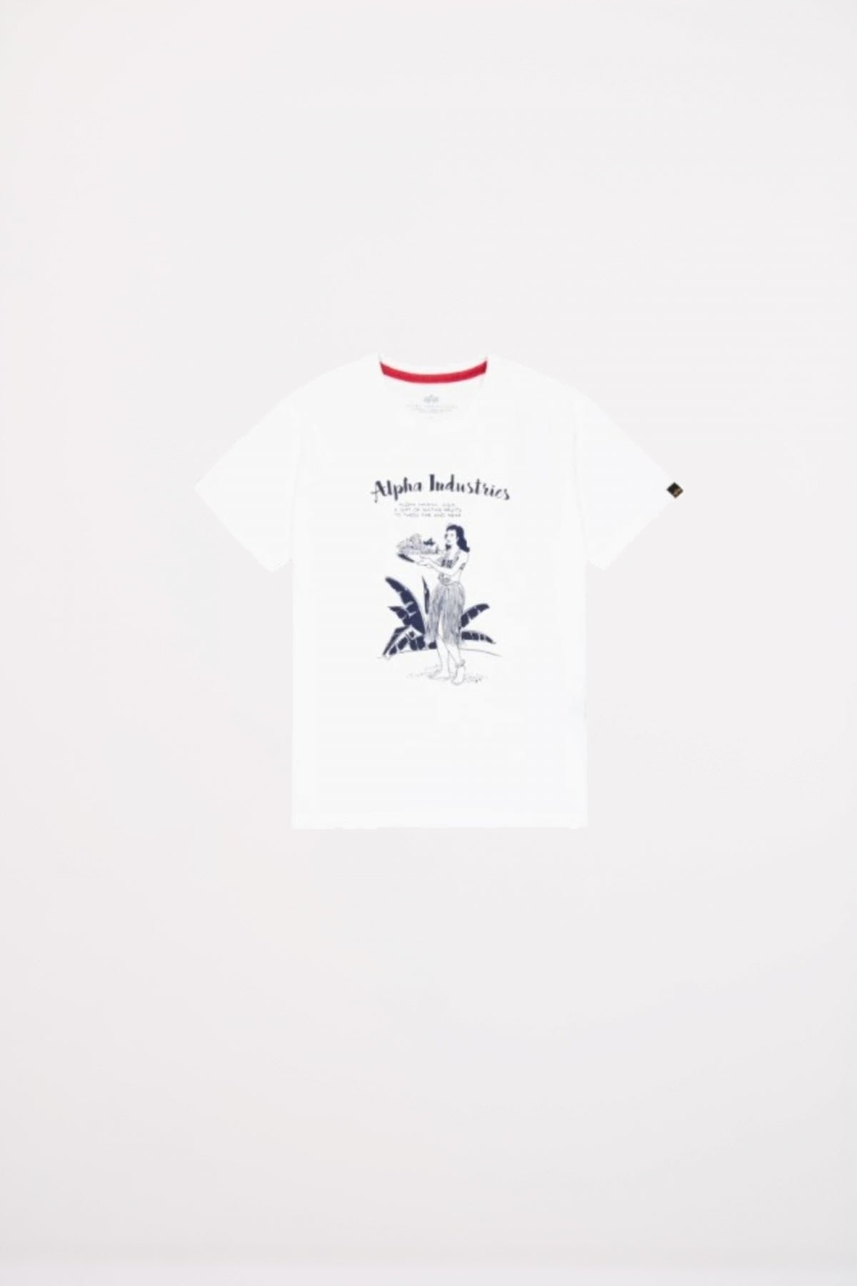 ALPHA INDUSTRIES HAWAII T en color BLANCO (2)