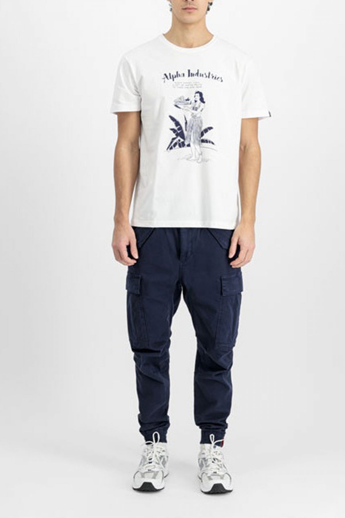 ALPHA INDUSTRIES HAWAII T en color BLANCO (3)