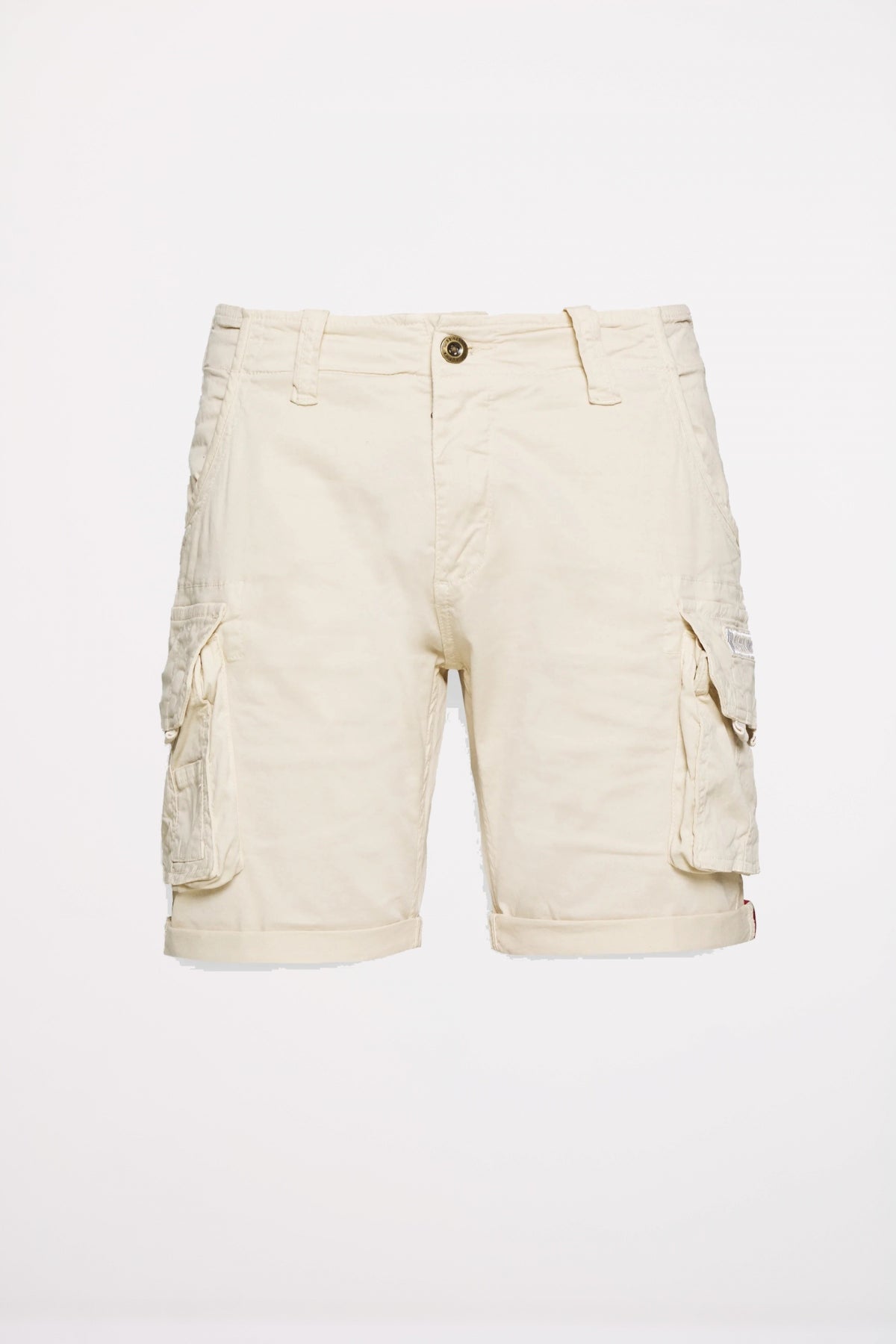 ALPHA INDUSTRIES CREW SHORT en color BEIS (2)