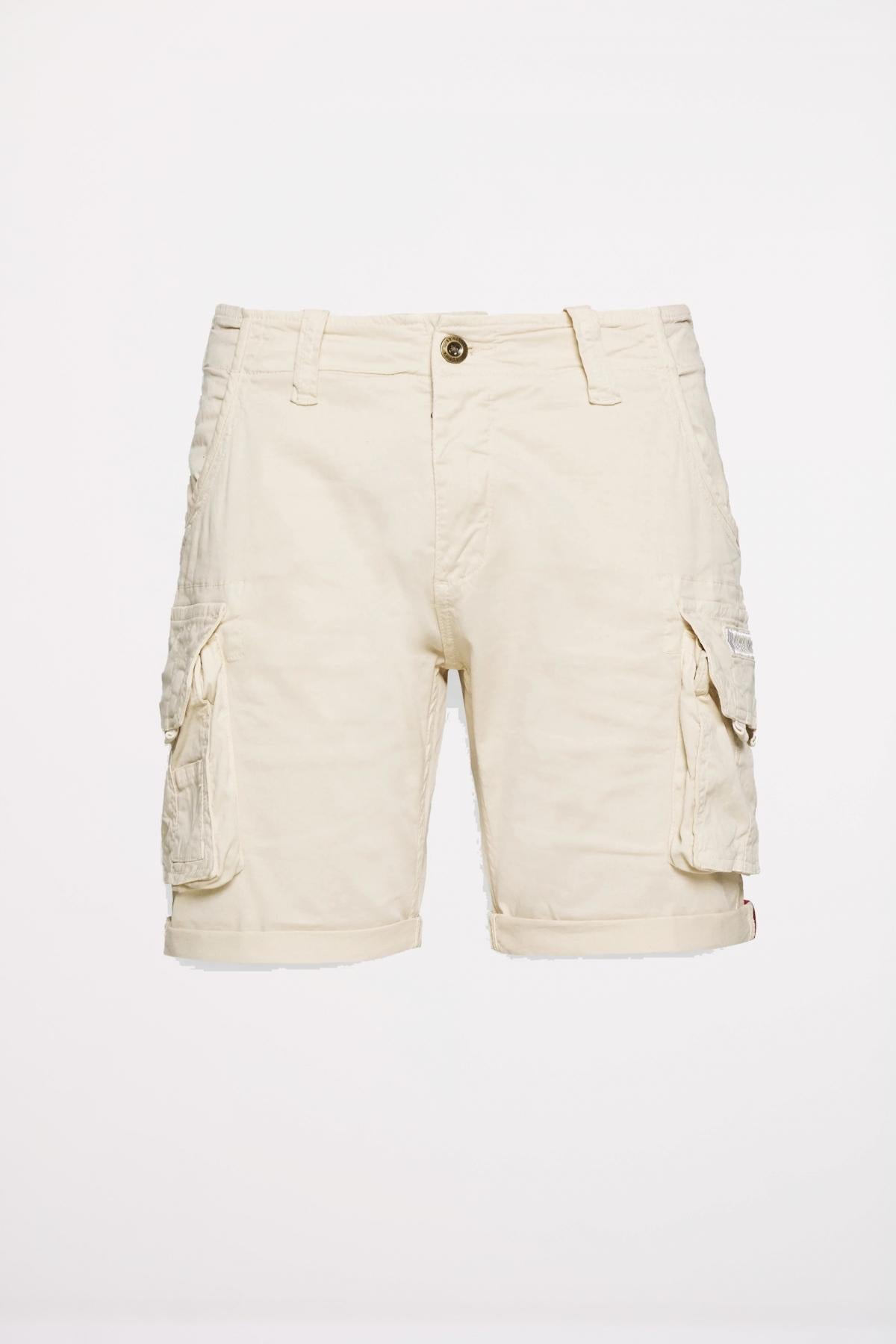 ALPHA INDUSTRIES CREW SHORT en color BEIS (2)