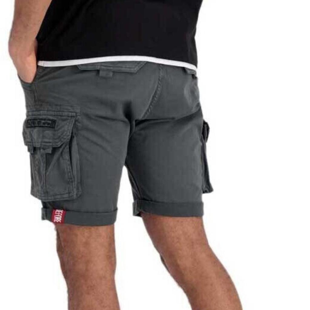 ALPHA INDUSTRIES CREW SHORT en color GRIS (6)