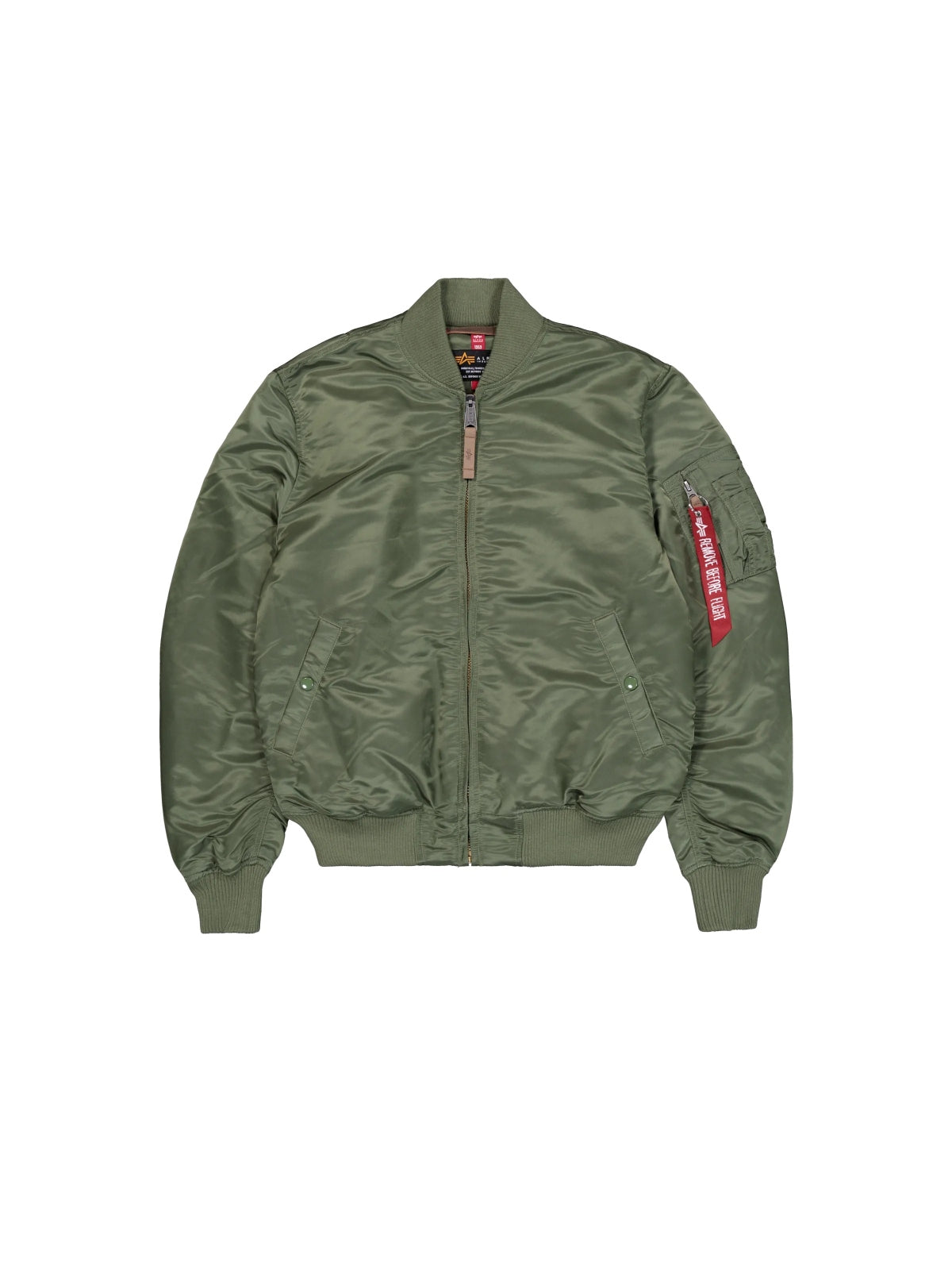 ALPHA INDUSTRIES THE MA- VF BOMBER JACKET en color VERDE (4)