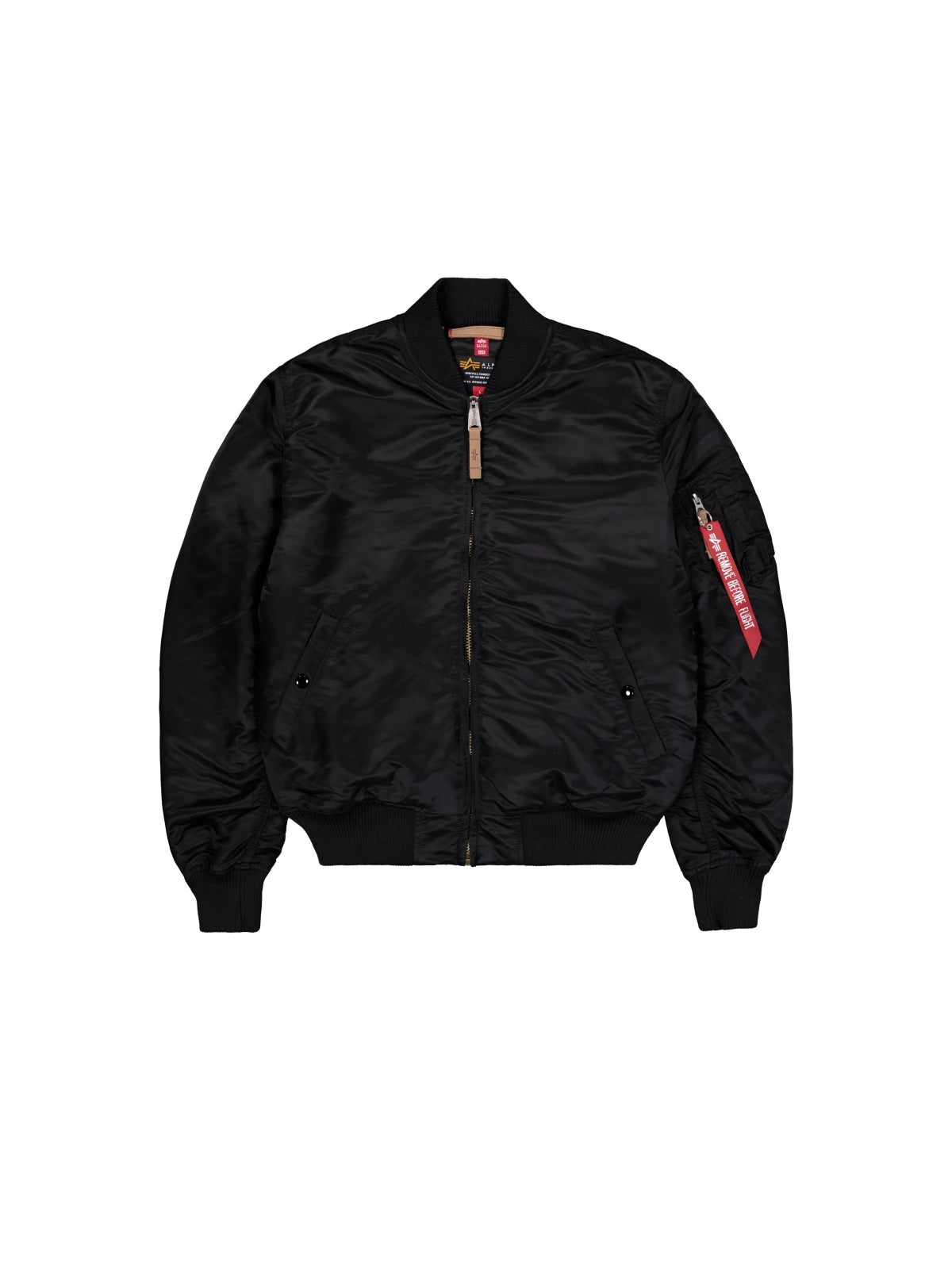 ALPHA INDUSTRIES THE MA- VF BOMBER JACKET en color NEGRO (4)