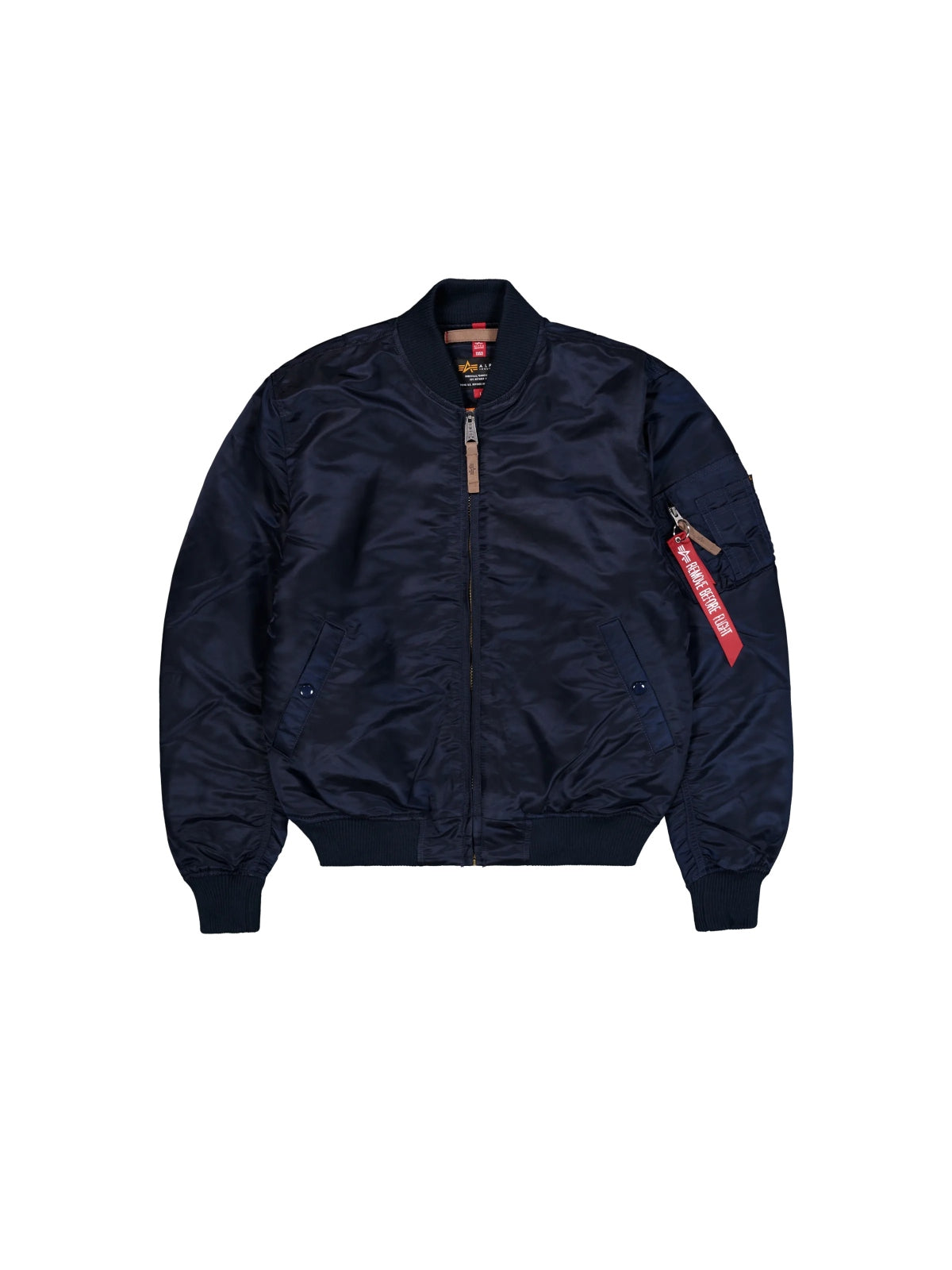 ALPHA INDUSTRIES THE MA- VF BOMBER JACKET en color AZUL (5)