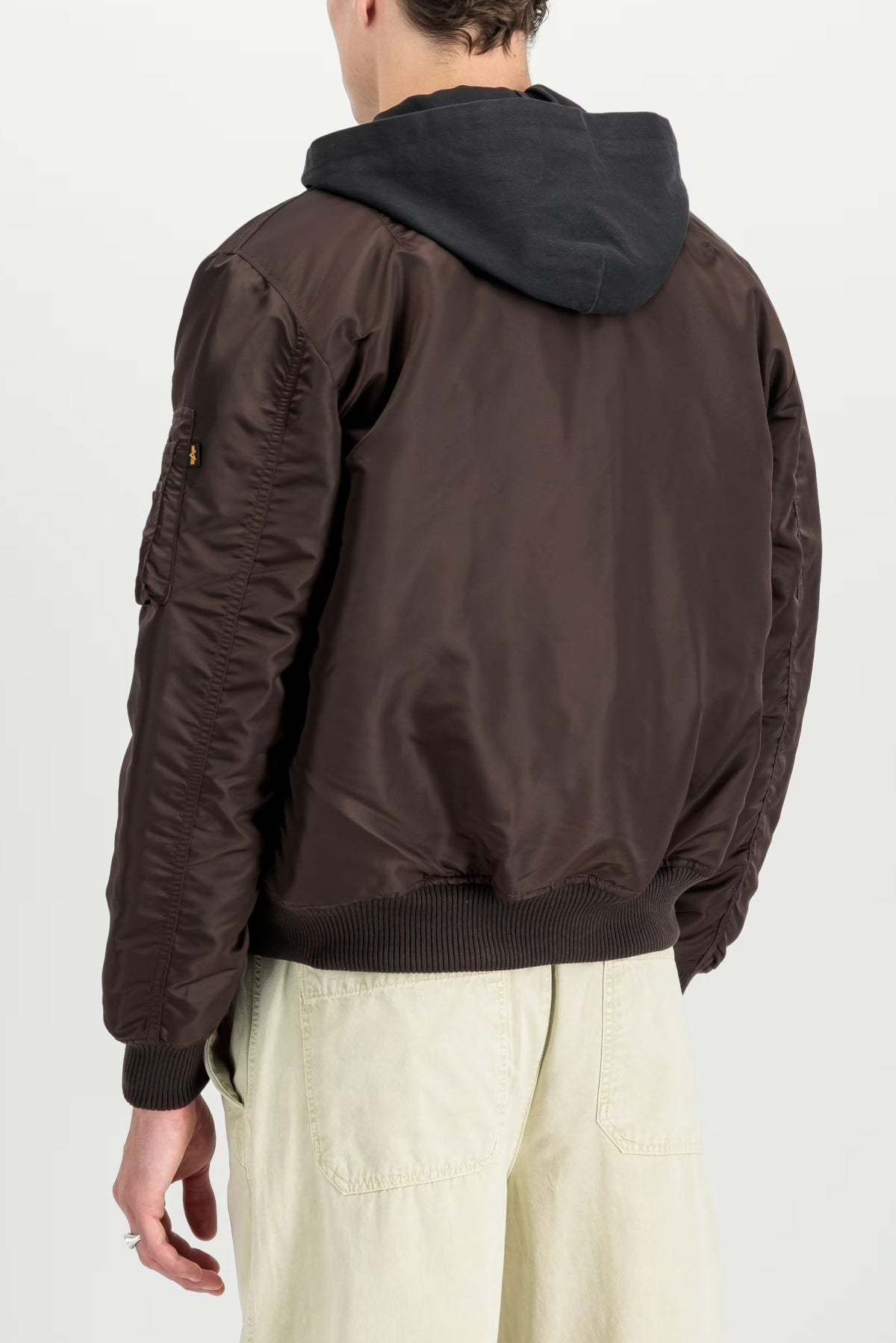 ALPHA INDUSTRIES THE MA- VF BOMBER JACKET en color MARRON (3)