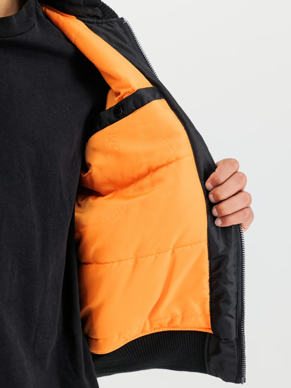ALPHA INDUSTRIES MA- TT HOOD en color NEGRO (3)