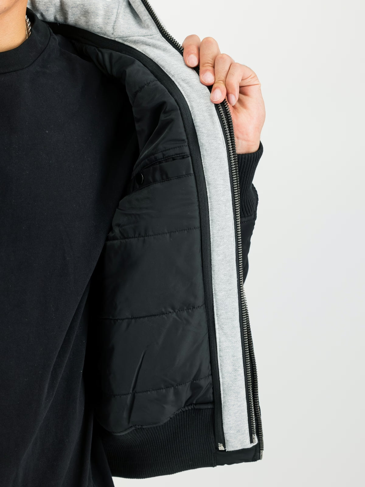 ALPHA INDUSTRIES MA- D-TEC SE BOMBER JACKET en color NEGRO (5)