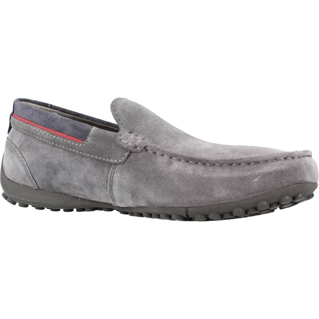 GEOX UOMO SNAKE MOCASSINO en color GRIS (5)