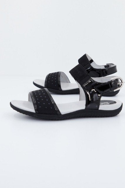 GEOX D SANDAL VEGA en color NEGRO (1)
