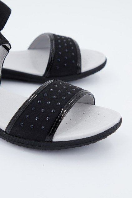 GEOX D SANDAL VEGA en color NEGRO (4)