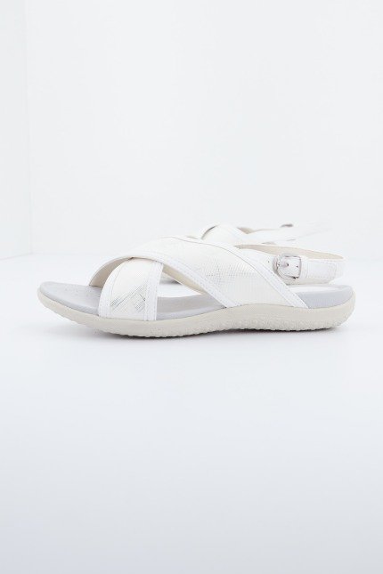 GEOX D SANDAL VEGA en color BLANCO (2)
