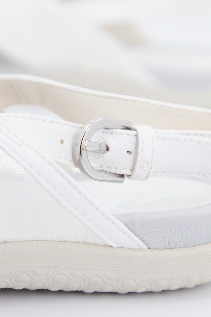 GEOX D SANDAL VEGA en color BLANCO (4)