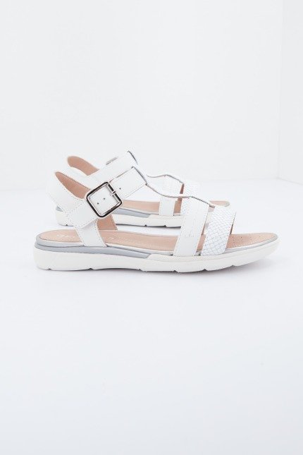 GEOX D SANDAL HIVER B en color BLANCO (2)