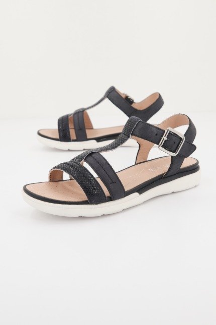 GEOX D SANDAL HIVER B en color NEGRO (1)