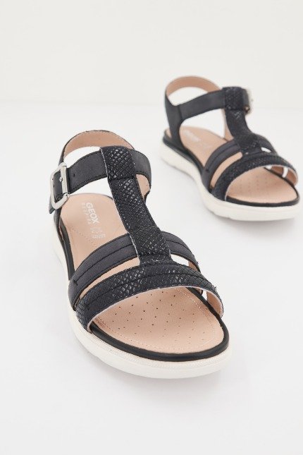 GEOX D SANDAL HIVER B en color NEGRO (2)