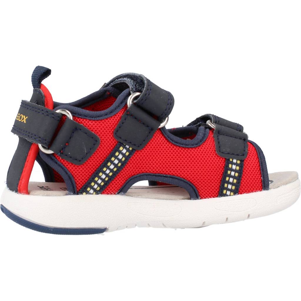 GEOX SANDAL MULTY BOY A en color ROJO (4)