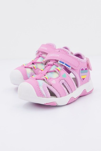 GEOX B SANDAL MULTY GIRL en color ROSA (1)