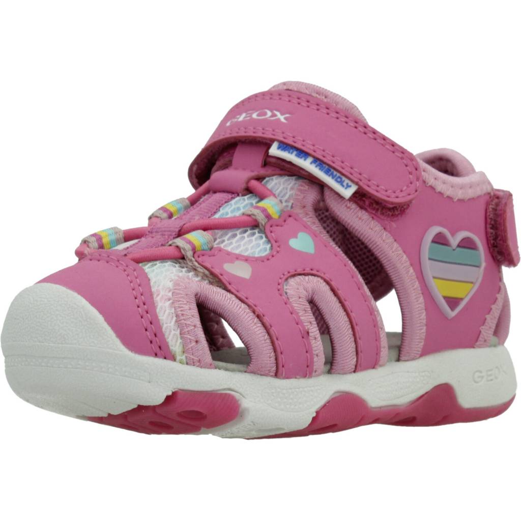 GEOX B SANDAL MULTY GIRL en color ROSA (1)