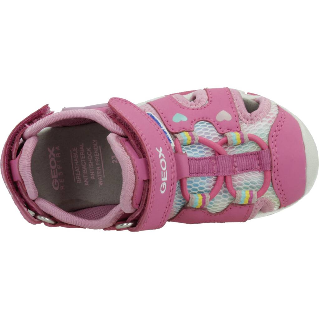 GEOX B SANDAL MULTY GIRL en color ROSA (7)