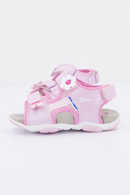 GEOX B SANDAL AGASIM GIRL en color ROSA (2)