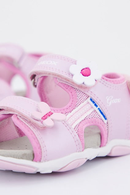 GEOX B SANDAL AGASIM GIRL en color ROSA (4)
