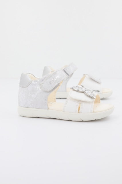GEOX B SANDAL ALUL GIRL D en color BLANCO (2)