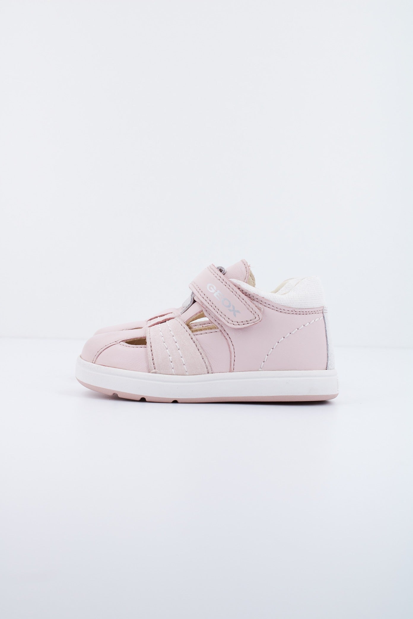 GEOX B BIGLIA G.D - NAPPA + SUEDE en color ROSA (1)