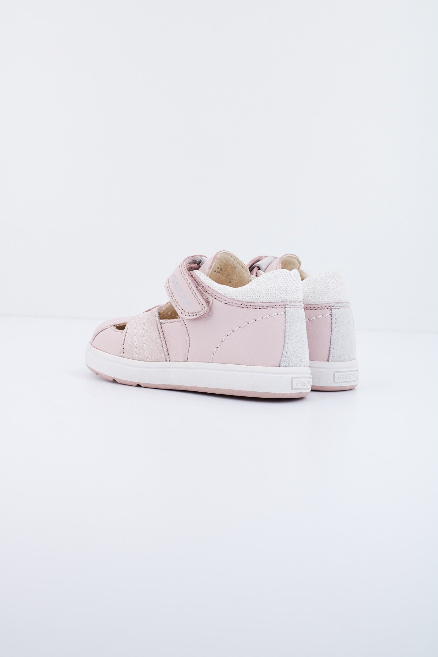 GEOX B BIGLIA G.D - NAPPA + SUEDE en color ROSA (3)