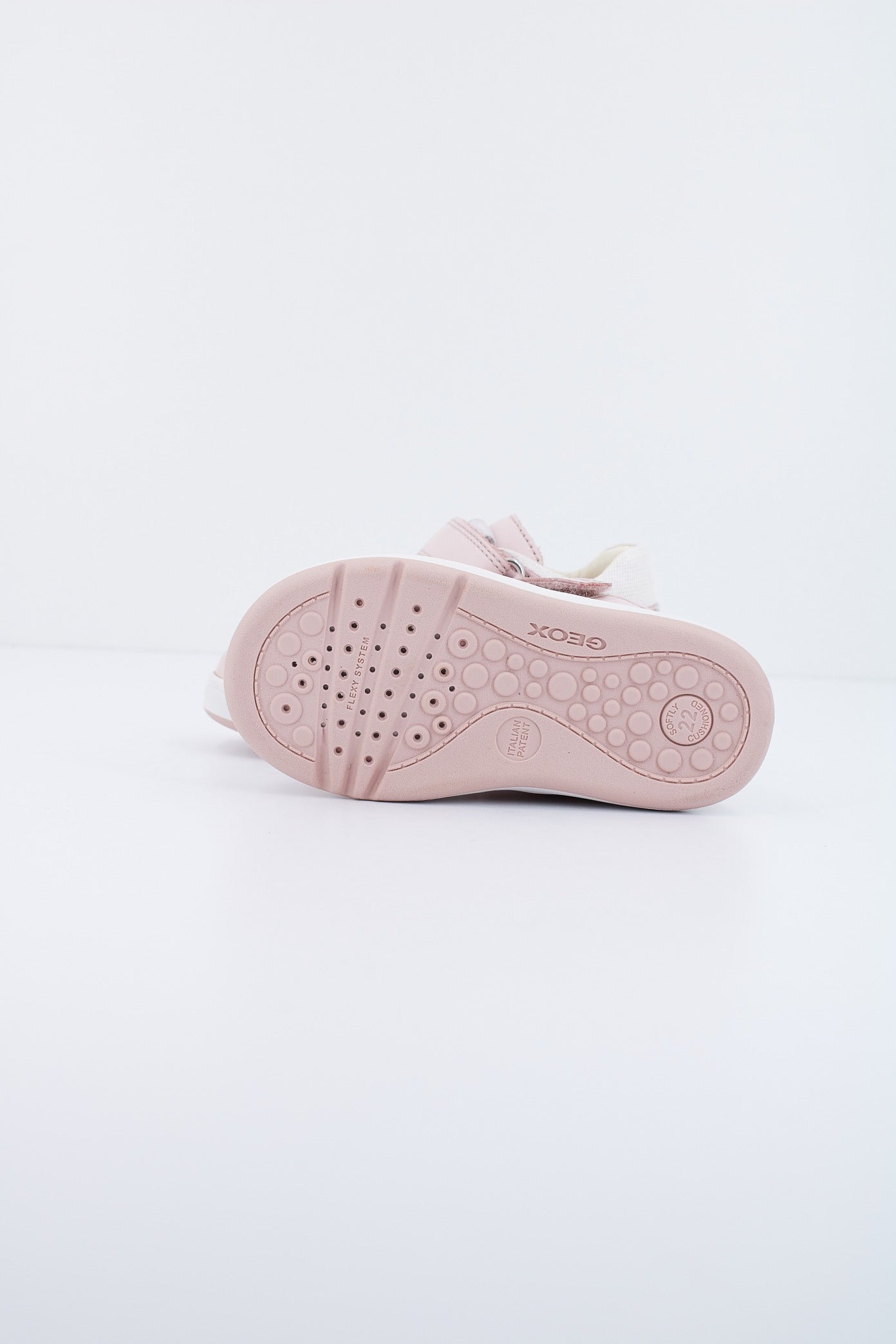 GEOX B BIGLIA G.D - NAPPA + SUEDE en color ROSA (4)