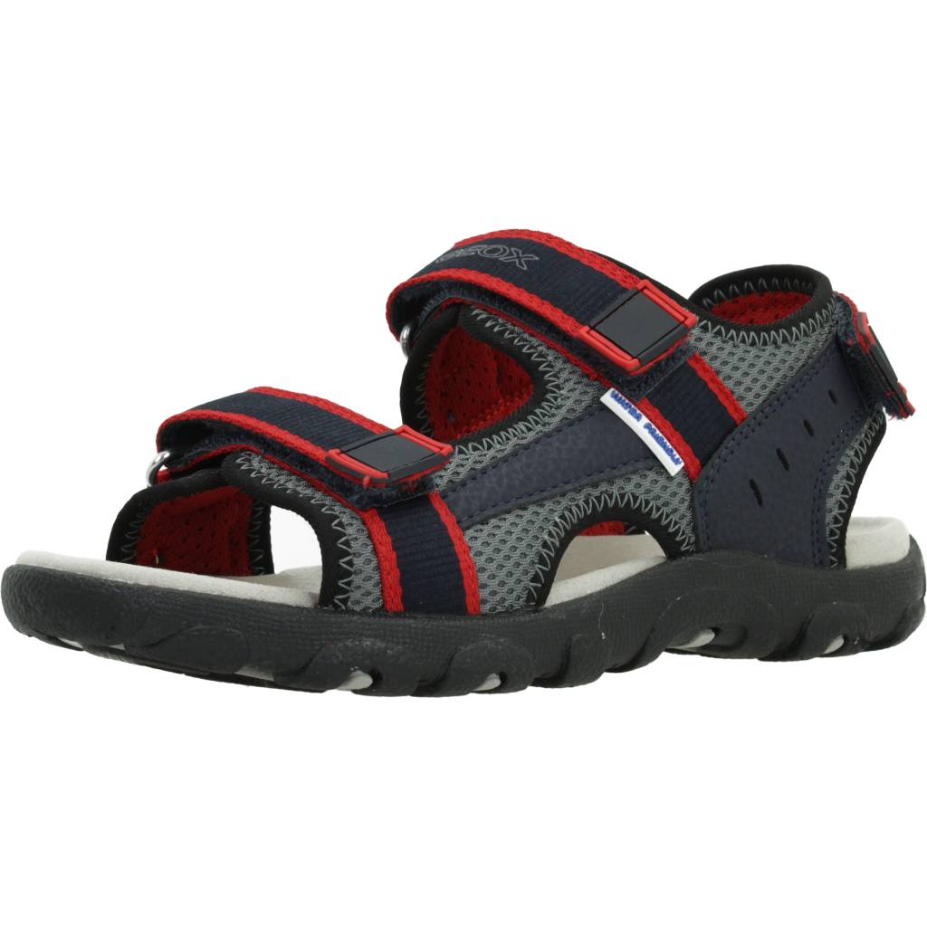 GEOX JR SANDAL STRADA A en color ROJO (1)