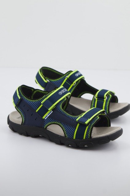 GEOX JR SANDAL STRADA en color AZUL (2)