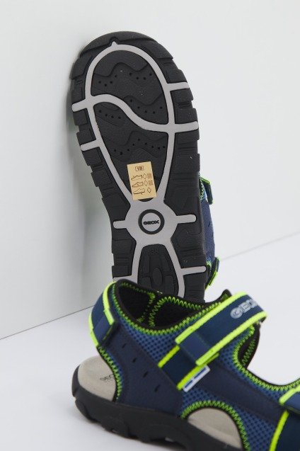 GEOX JR SANDAL STRADA en color AZUL (4)