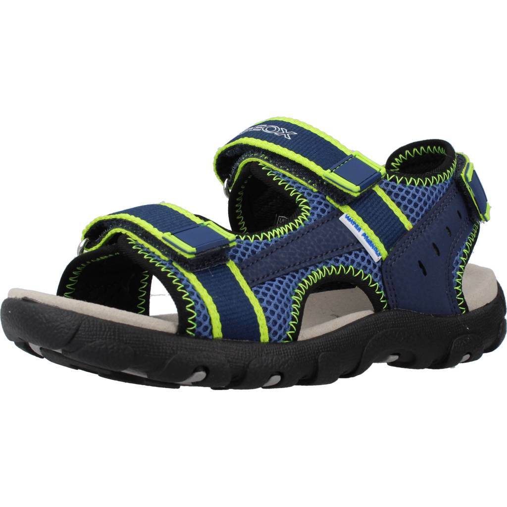 GEOX JR SANDAL STRADA A en color VERDE (1)