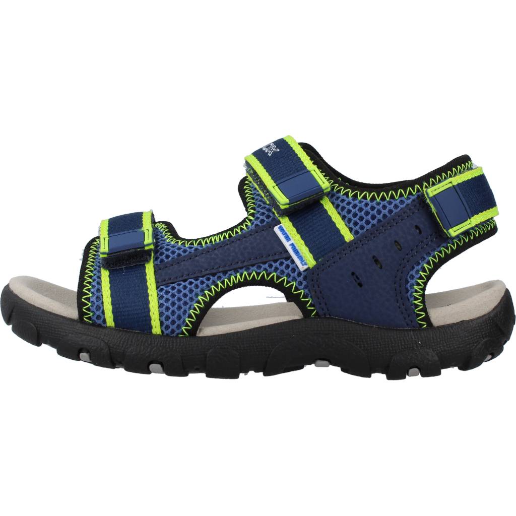 GEOX JR SANDAL STRADA A en color VERDE (2)