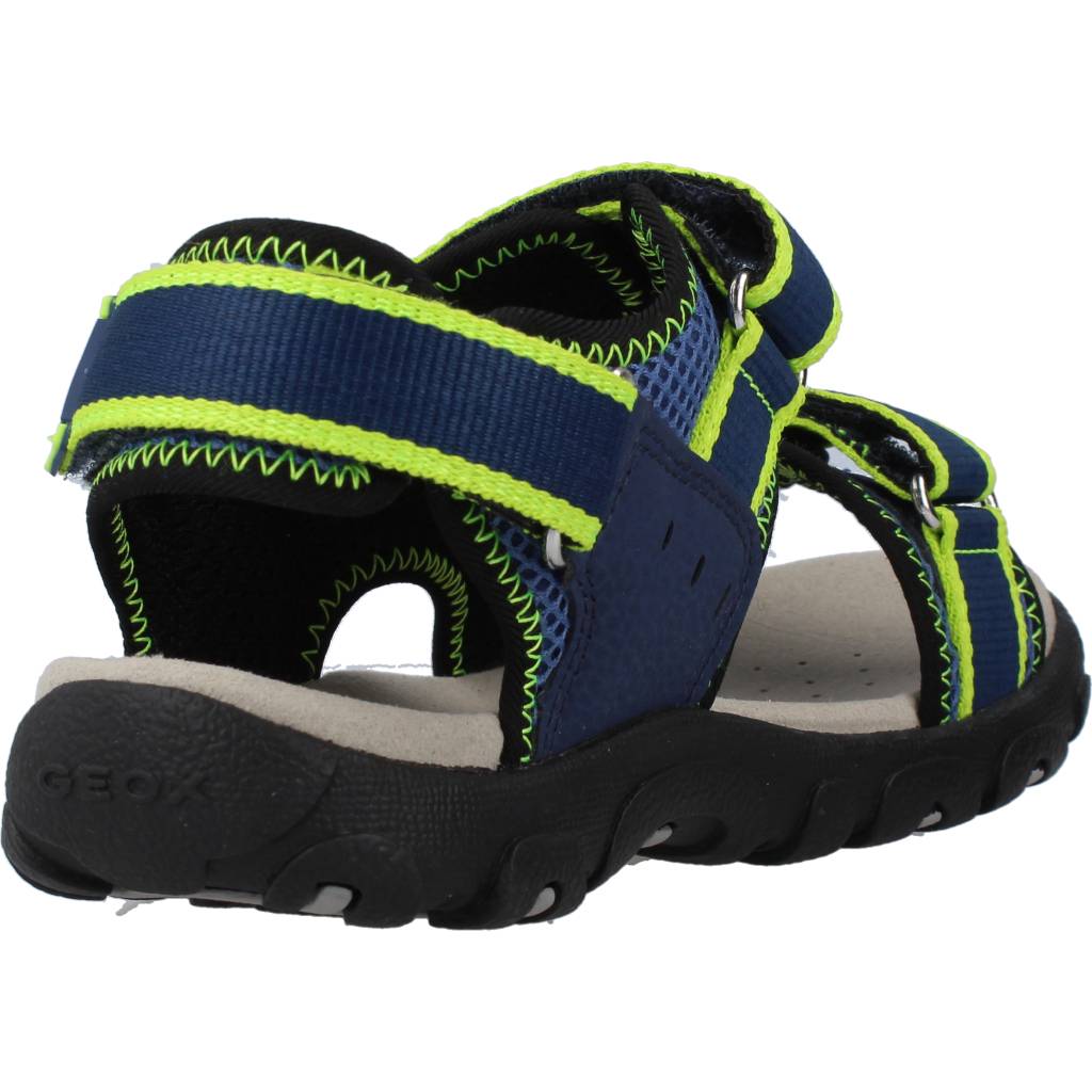GEOX JR SANDAL STRADA A en color VERDE (3)