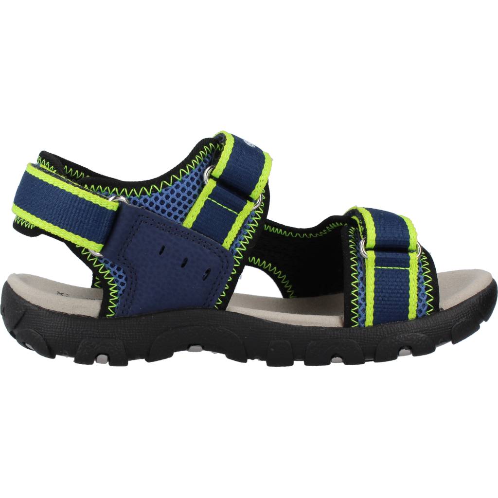 GEOX JR SANDAL STRADA A en color VERDE (4)